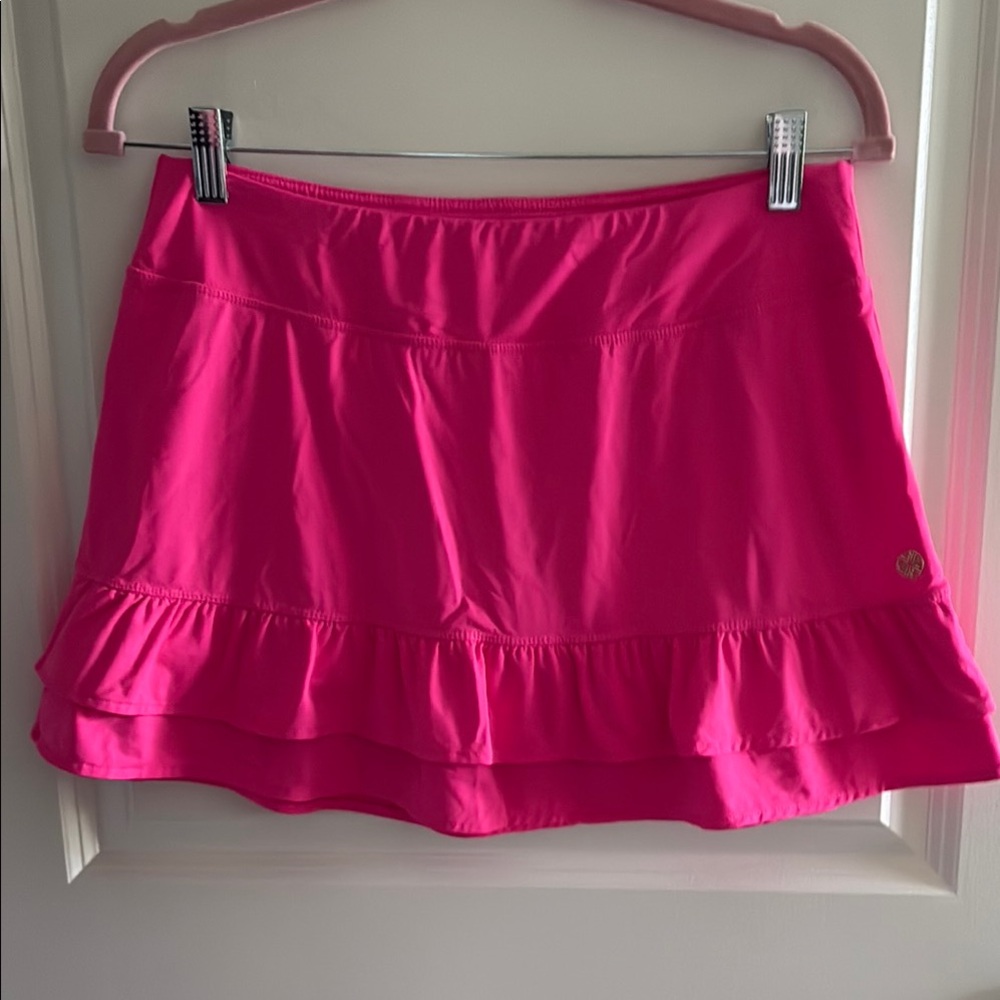 NWOT Lilly Pulitzer Luxletic ruffled Skort